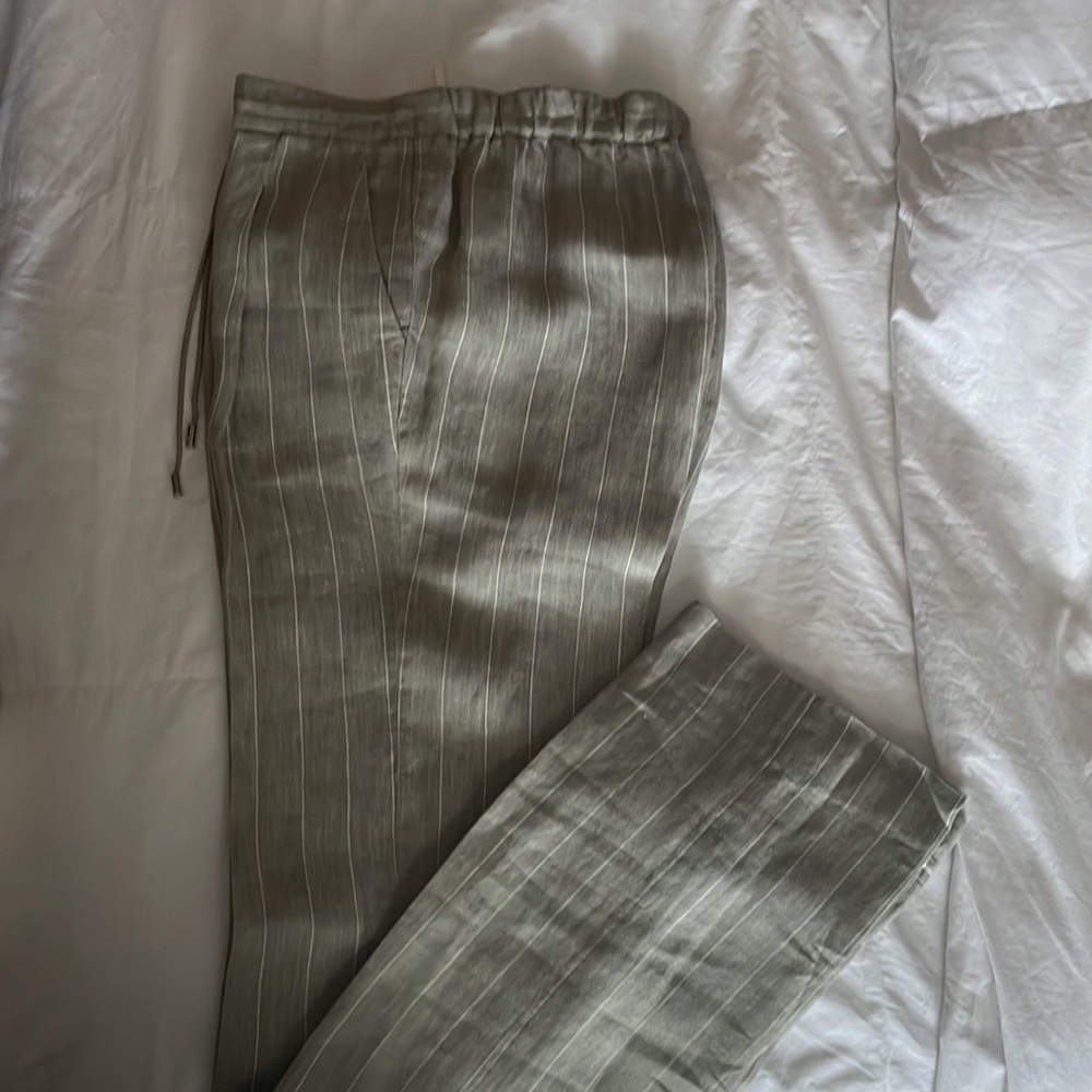 Loro Piana linen pants